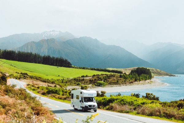 CamperMauiNeuseelandRiver Landschaft