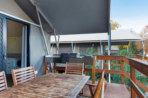 HotelAustralienNew South WalesDubboDiscovery Parks Dubbo Terrasse