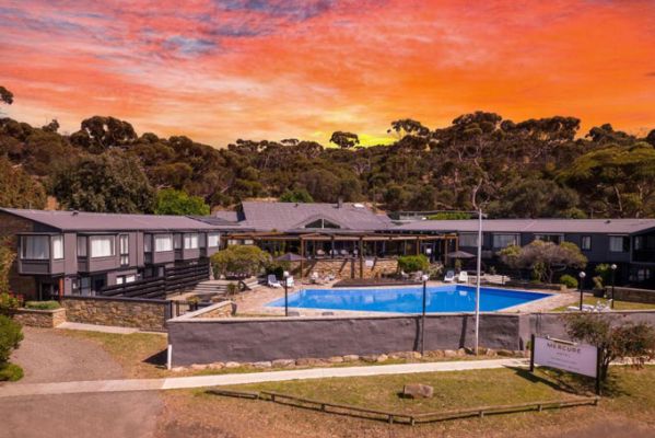 HotelAustralienSAKangaroo IslandMercure Kangaroo Island Lodge von aussen