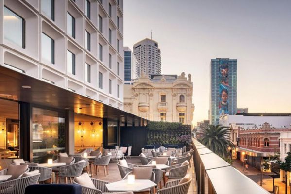 HotelAustralienWAPerthInterContinental Perth Terrasse