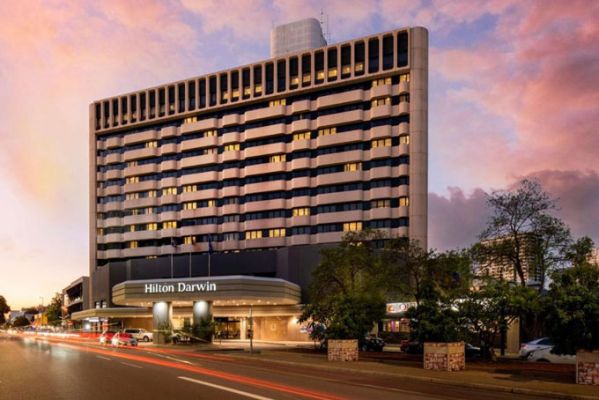 HotelAustralienNTDarwinHilton Darwin von aussen