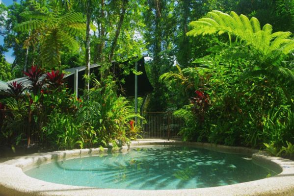 HotelAustralien QLDCape TribulationHeritage Lodge in The Daintree Pool