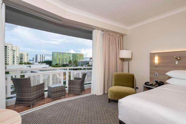 HotelAustralienQLDCairnsDoubleTree by Hilton Cairns zimmer