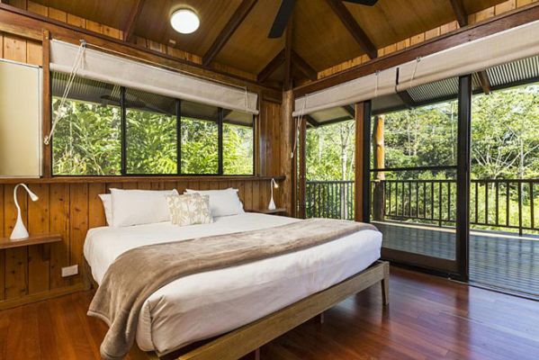 HotelAustralienQLDRose Gums Wilderness Retreat Zimmer