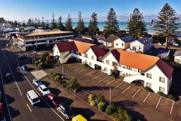 HotelNeuseelandHawkes BayNapierBella Vista Napier von oben