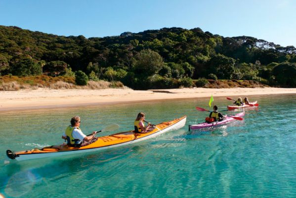 NeuseelandBay of Islands Kanufahrt