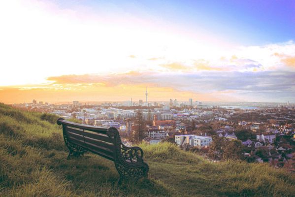 NeuseelandAucklandAussicht Mout Eden