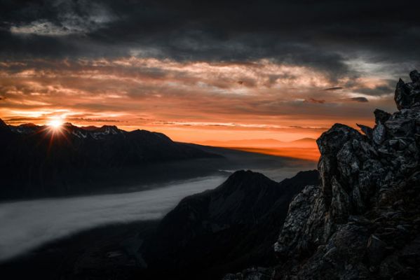 NeuseelandMount CookSonnenuntergang